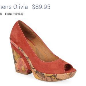 Sofft, Platform Open Toed Sandal, Sz. 9